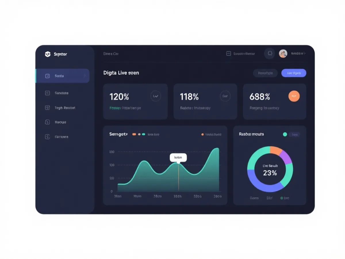 开奖公告与历史数据展示示意图